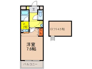 ハイムラポ－ルＰａｒｔⅤの物件間取画像